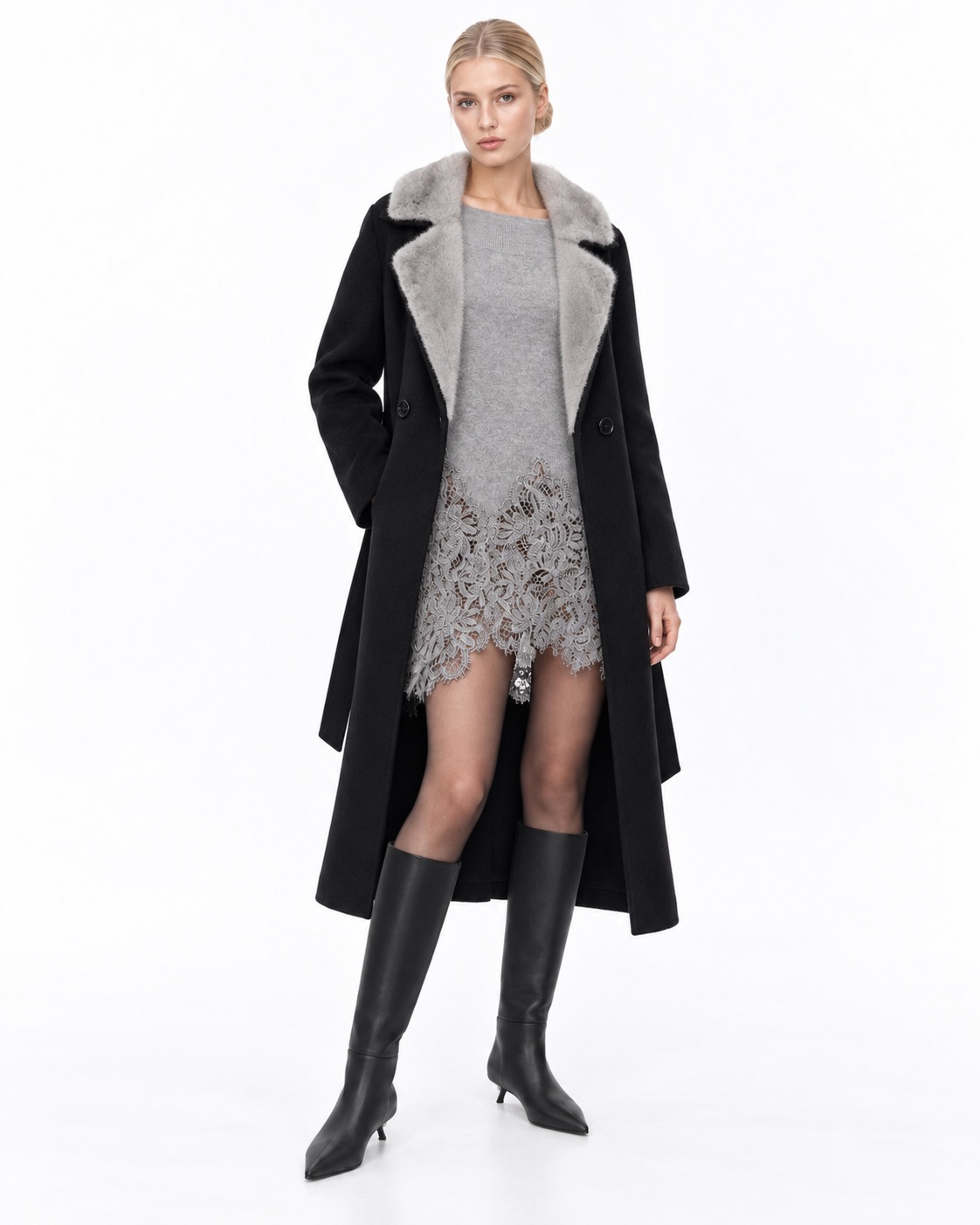 Кардиган Pearl Lace из кашемира